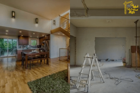قیمت بازسازی خانه 50 متری در شرکت رهپویان